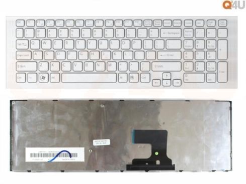 Sony Vaio VPC-EJ series laptop toetsenbord, US - wit