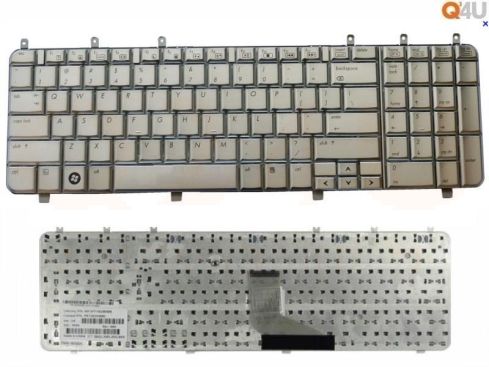 HP Pavilion DV7-1000 series laptop toetsenbord, US - brons