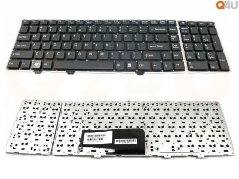 Sony VAIO VGN-AW series laptop toetsenbord, US - zwart