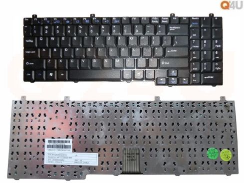 Packard Bell EasyNote W3 W2 W1 series laptop toetsenbord, US - zwart