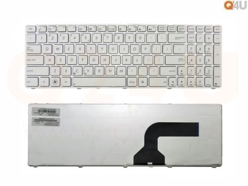 Asus K53 K70 N90 P50 X64 series laptop toetsenbord, US - wit