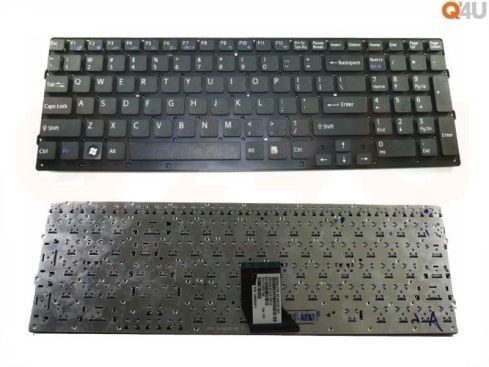 Sony Vaio VPC-CB serie laptop toetsenbord, US - zwart