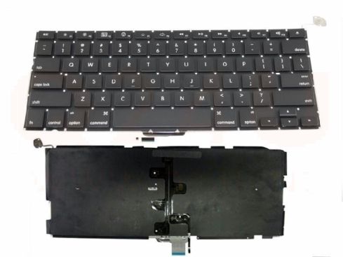 Apple MacBook Pro A1278 series laptop toetsenbord, US - zwart