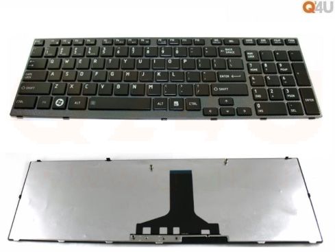 Toshiba Satellite P750 P755 P770 series laptop toetsenbord, US - zwart - zonder licht