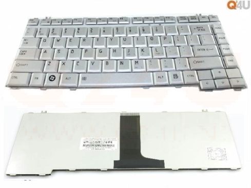 Toshiba Portege M900 Satellite U500 series laptop toetsenbord, US - zilver