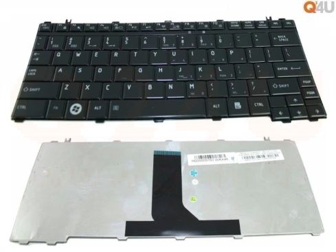 Toshiba Portege M900 Satellite U500 series laptop toetsenbord, US - zwart