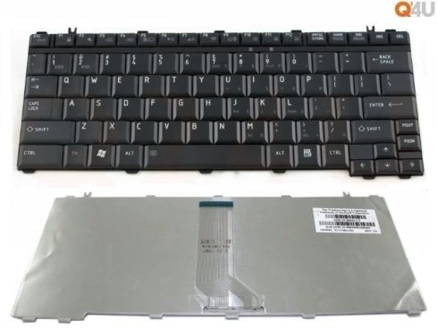 Toshiba Satellite M800 Pro U400 series laptop toetsenbord, US - zwart