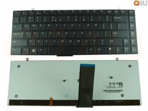 Dell Studio XPS 1640 1647 1340 M1640 series toetsenbord, US - zwart - met licht