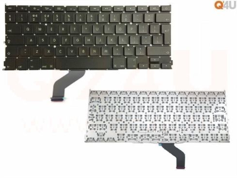 Apple MacBook Pro A1425 series laptop toetsenbord, NL - UK - zwart