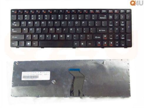 Lenovo Z570 V570 B570 B575 series laptop toetsenbord, US - zwart