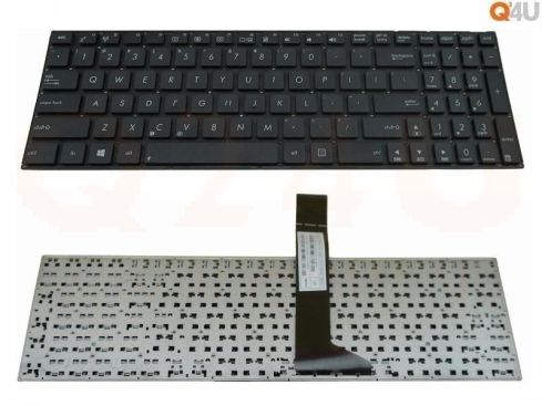 Asus A550 F550 K550 R550 X550 X555 series laptop toetsenbord, US - zwart