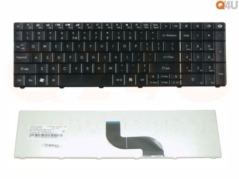 Packard Bell EasyNote TE11 TE11HC TE11HR series laptop toetsenbord, US - zwart