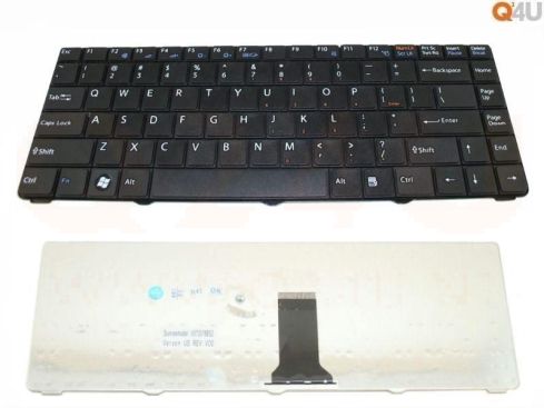 Sony Vaio VGN-NR series laptop toetsenbord, US - zwart