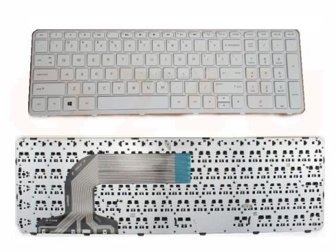 HP Pavilion 17-E 17-F 17-J series laptop toetsenbord, US - wit