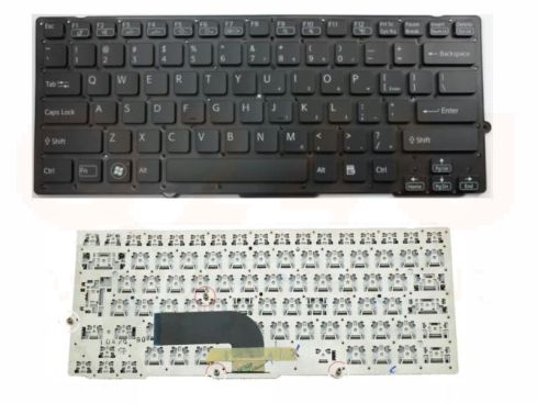 Sony Vaio VPC-SD VPC-SB series laptop toetsenbord, US - zwart