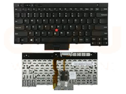 Lenovo ThinkPad L430 L530 T430 T530 W530 series laptop toetsenbord, US - zwart - zonder licht