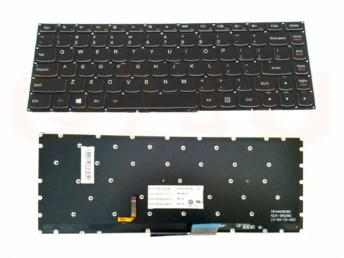 Lenovo IdeaPad U330 U330P U430 U430P series laptop toetsenbord, US - zwart - met licht