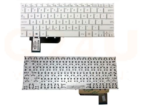 Asus X201E X202E series laptop toetsenbord, US - wit