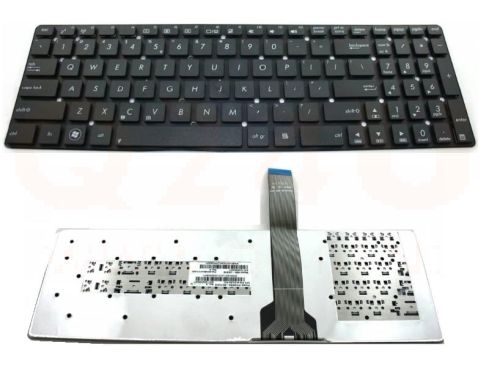 Asus A55 K55 series laptop toetsenbord, US - zwart