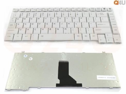 Toshiba Qosmio G10 G30 Satellite A10 A20 A30 A40 series toetsenbord, US - wit