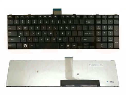 Toshiba Satellite L50 L50-A L50D series laptop toetsenbord, US - zwart - met frame