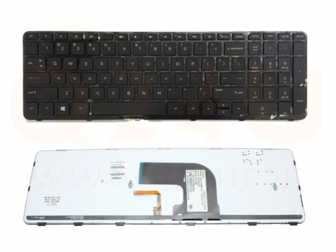 HP ENVY DV6-7000 DV6-7100 DV6-7200 DV6-7300 seriestoetsenbord, US - zwart - met licht