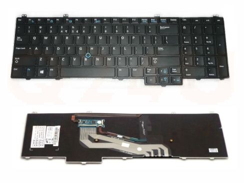 Dell Latitude E5540 series laptop toetsenbord, US - zwart - met licht