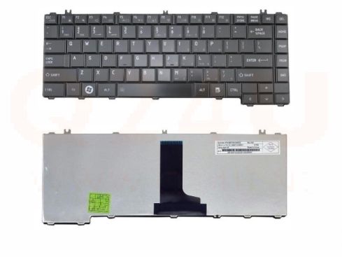 Toshiba Satellite L700 L705 L730 L735 L735D L730D series laptop toetsenbord, US - zwart