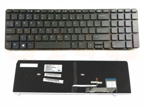 HP Envy TouchSmart M6-k series laptop toetsenbord, US - zwart - met licht