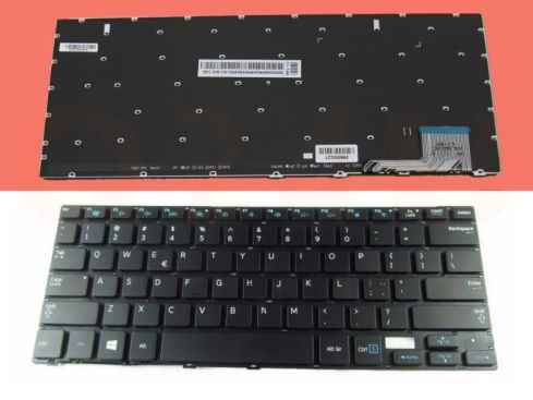 Samsung NP740U3E NP740U3E series laptop toetsenbord, US - zwart