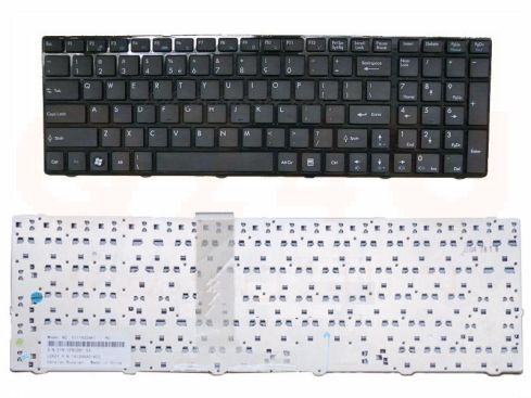 MSI CR620 CG630 CR650 Medion MD98380 series laptop toetsenbord, US - zwart
