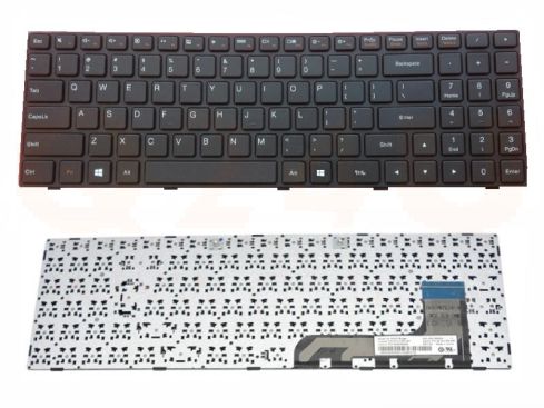 LENOVO IdeaPad 100-15IBY series laptop toetsenbord, US - zwart