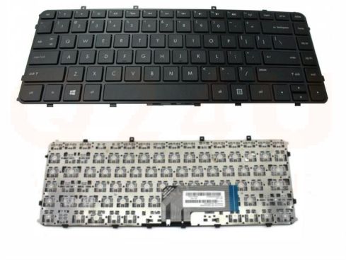 HP Envy 4, 6 series laptop toetsenbord, US - zwart - met frame