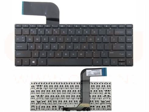 HP Pavilion 14-V series laptop toetsenbord, US - zwart