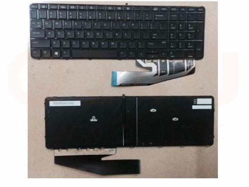 HP Probook 450 470 G3 G4series laptop toetsenbord, US - zwart - met licht en frame