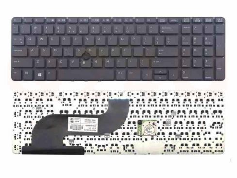 HP Probook 650 655 G1 series laptop toetsenbord, US - zwart - met pointer en zonder frame