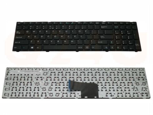 Medion E6239 E6241 E7223 E7225 E7226 E7227 laptop toetsenbord, US - zwart
