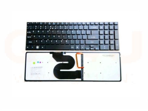 Acer Aspire Ethos 59518951 laptop toetsenbord, US - zwart - met licht