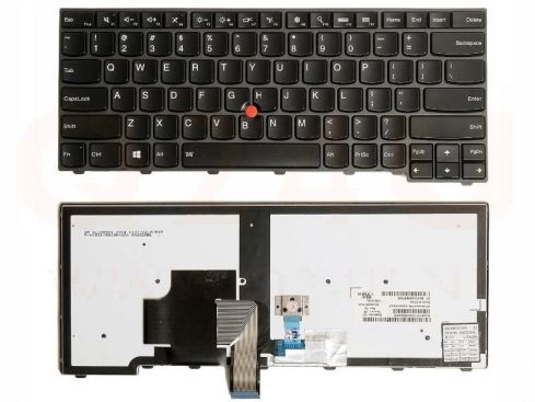 Lenovo ThinkPad T440 L440 E431 E440 series laptop toetsenbord, US - zwart - met pointer en licht