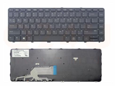 HP Probook 430 440 445 G3 640 645 G2 series laptop toetsenbord, US - zwart - gebruikt