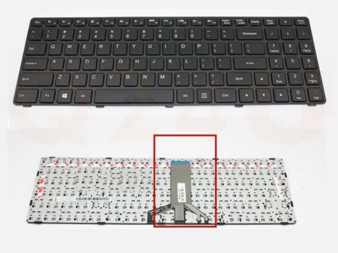 Lenovo IdeaPad 100-15IBD Series laptop toetsenbord, US - zwart