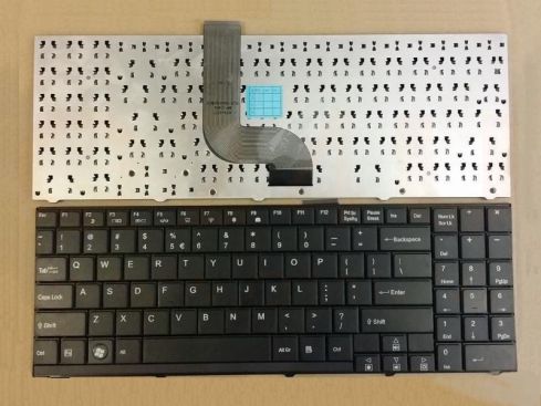 Medion Akoya S5611 S5612 series laptop toetsenbord, US - zwart