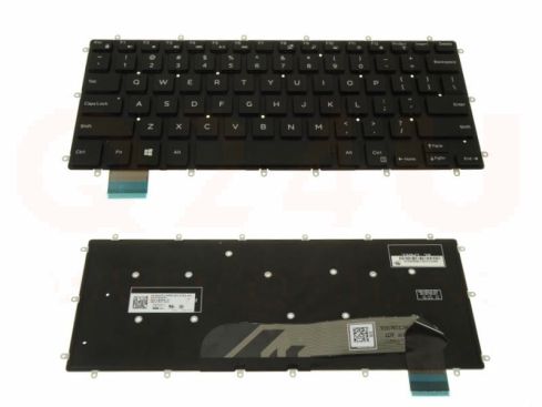 Dell Inspiron 13-7368 13-5368 15-5568 15-5578 series laptop toetsenbord, US - zwart