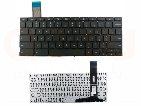 Asus Chromebook C300 C300M C300MA series laptop toetsenbord, US - zwart