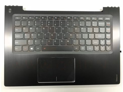 Lenovo IdeaPad U430 series laptop top case , US - zwart - toetsenbord met licht
