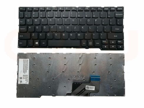 Lenovo Yoga 300-11IBR 300-11IBY 700-11ISK laptop toetsenbord, US - zwart