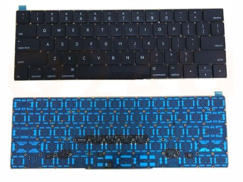 Apple MacBook Pro Apple A1707 US laptop toetsenbord - zwart