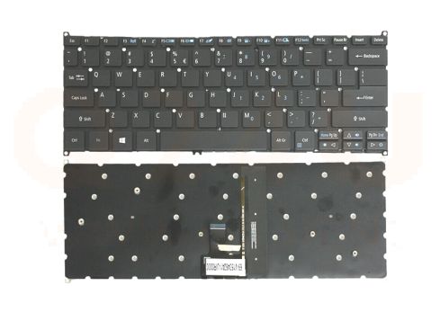 Acer aspire R14 R5-471T R7-372T series laptop toetsenbord, US - zwart