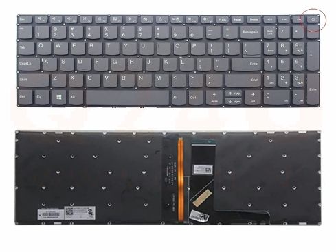 Lenovo Ideapad 330-15ARR 330-17IKB 15IKB laptop toetsenbord, US - zwart - met licht