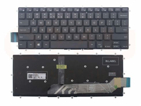 Dell Vostro 14 5468 14 571 14 7460 15 7560 13 5370 laptop toetsenbord, US - zwart - zonder licht